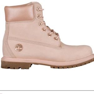 Rose gold classic timberland